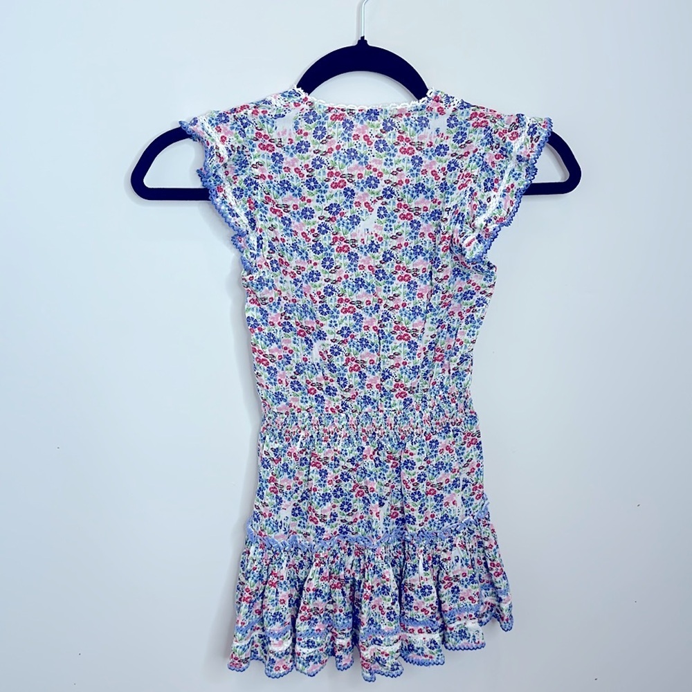 Floral Ruffle Sleeve Top - Picture 2 of 6